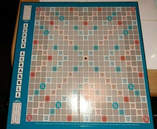 Replacement Scrabble Game Board Only