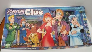 Scooby Doo Clue Board Game 1999 2002 Where Are You? Complete