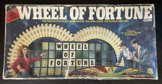 Wheel Of Fortune Board Game 5555 Pressman 1985 Vintage