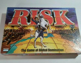 Vintage 1998 Risk The Game Of Global Domination Parker Brothers - 100 Complete