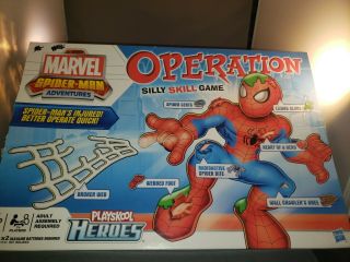 Operation Silly Skill Game Marvel Spider Man Adventures