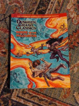 Dungeon Crawl Classics Dcc Rpg Riders On The Phlogiston Gen Con 2018 Tournament