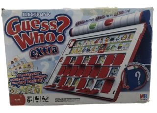 2008 Guess Who Extra Electronic Game Milton Bradley In