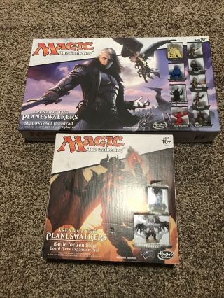 Magic The Gathering Board Game Arena Of The Planeswalkers & Expansion Pack