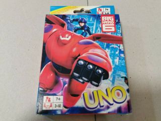 Uno Playing Cards Game Big Hero 6 - Familly Card Board Game