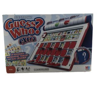 Milton Bradley Electronic Guess Who? Extra Children Family Game