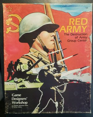 Red Army Destruction Of Army Group Center Gdw Game 1982
