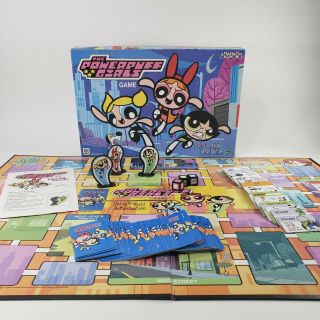 The Powderpuff Girls Board Game Saving The World Before Bedtime Complete Read