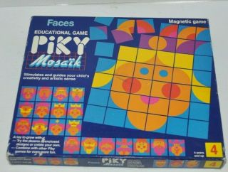 Piky Mosaik Magnetic Toy Design Game France