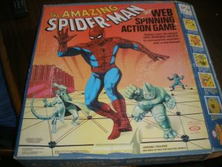 Ideal The Spider - Man Web Spinning Action Game 1979 2070 - 1
