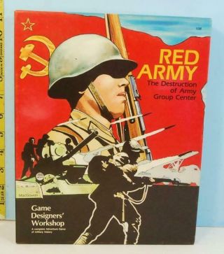 Red Army Destruction Of Army Group Center Gdw 1982 Punched