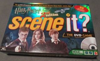 Harry Potter 2nd Edition Scene It? Dvd Game