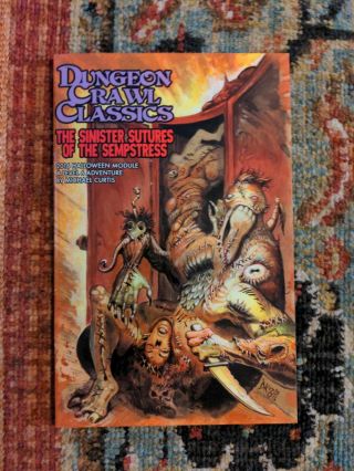 Dungeon Crawl Classics Dcc Rpg The Sinister Sutures Of The Semptress 2016