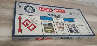 Seattle Mariners Collector Edition Monopoly Baseball Board Game,  6 Pewter Token