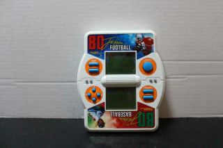 Pre - Owned 1990 Tiger Electronics Bo Jackson 2 In 1 Baseball & Football Lcd Video