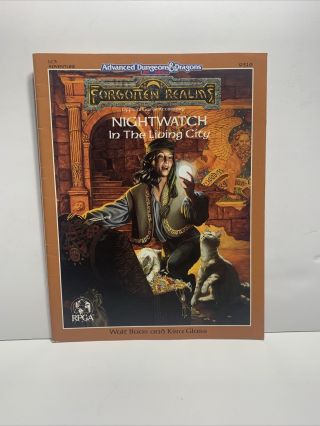 Tsr Forgotten Realms Lc3 Nightwatch In The Living City 9316 Dungeons & Dragons