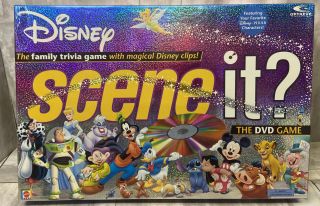 Disney Scene It Dvd Trivia Game 1st Edition - Complete