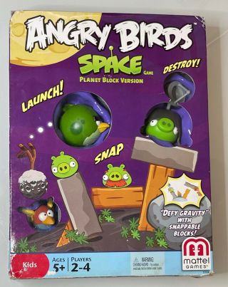 Angry Birds Space Game Planet Block Version 100 Complete