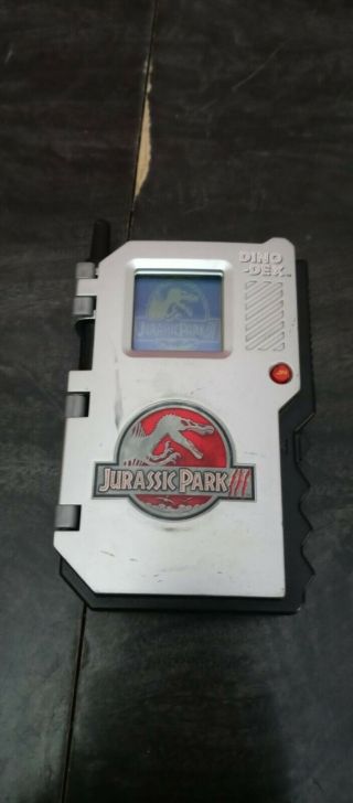 Jurassic Park Iii Dino - Dex Handheld Video Game - 2001 Tiger Electronics