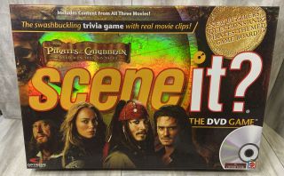 Scene It? Pirates Of The Caribbean Edition - Mattel Games 2007 Complete