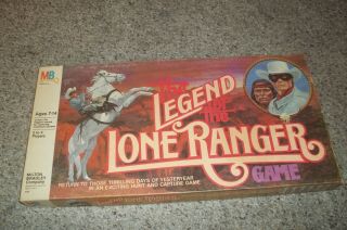 1980 Legend Of The Lone Ranger Board Game Complete Great Graphics Mb