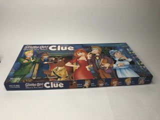 Scooby Doo Clue Board Game 1999 2002 Where Are You? Complete