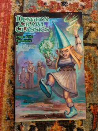 Dungeon Crawl Classics Dcc Rpg Trials Of The Toy Makers 2014 Holiday Module