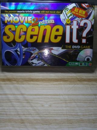 Scene It Movie 2nd Edition Dvd Movie Trivia Board Game 2007
