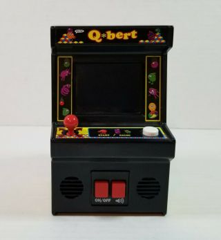 Basic Fun Q Bert Qbert Mini Arcade Classic Video Game 09543 Great