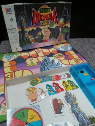 Classic Mb Games 1989 Count Duckula Game Incomplete - Please Read.