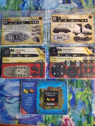 Wizkids Pirates Unpunched Ships,  Extra