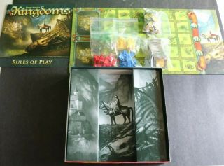 Reiner Knizia ' s KINGDOMS - 2011 Fantasy of Flight - A Game of Realms and Riches 2