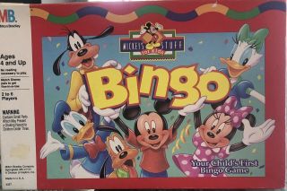 Disney Bingo Mickey’s Stuff For Kids,  Childs 1st Bingo Game,