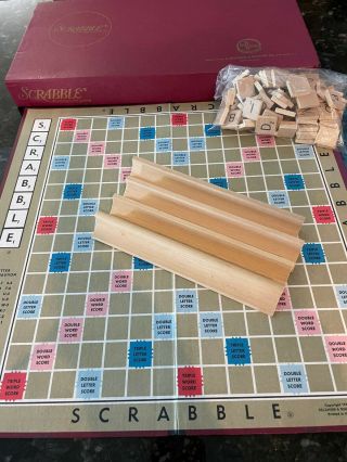 Vintage Scrabble Board Game 1948 Selchow & Righter Co Made In Usa Complete