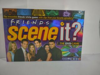 Friends Scene It Dvd Trivia Board Game 2005 Screenlife 100 Complete