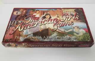 The American Girls Dolls Board Game A Trip Through Time Complete Vintage 1999