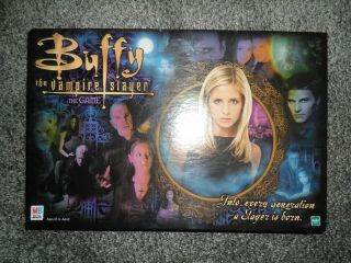 2000 Milton Bradley Buffy The Vampire Slayer Board Game