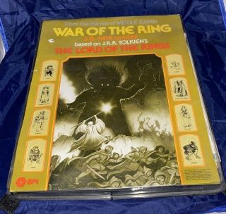War Of The Ring Sr 1418 To 1419 Lord Of The Rings Spi Vintage 1977 Board Game
