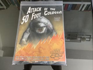 Tiny Battle Wargame Attack Of The 50 Foot Colossi By Hermann Luttmann