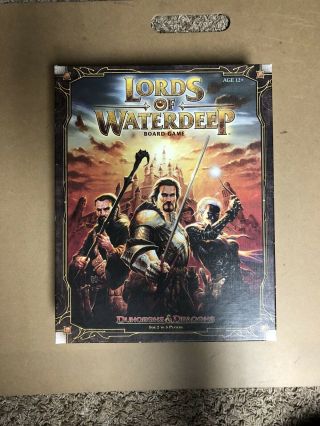 Lords Of Waterdeep Board Game / Wizards Of The Coast / Dungeons & Dragons