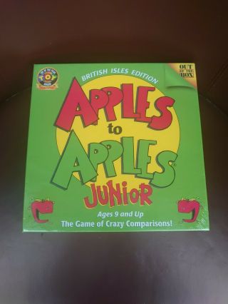 Apples To Apples Junior Board Game,  And Unplayed,  Multi Award Winner