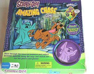 Rare Scooby Doo Chase Board Game - 100 Complete By Pressman