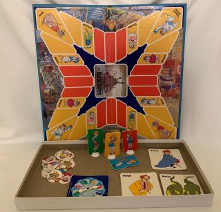 Walt Disney ' s The Rescuers Board Game Parker Brothers 1977 Animated NOT COMPLETE 2
