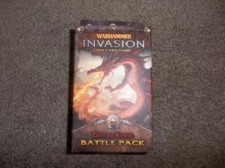 Fantasy Flight Games Warhammer Invasion Days Of Blood Battle Pack