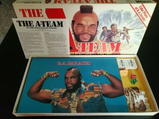 Vintage 1984 Parker Brothers THE A - TEAM Board Game Complete 3