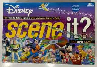 Disney Scene It Dvd Board Game - 100 Complete
