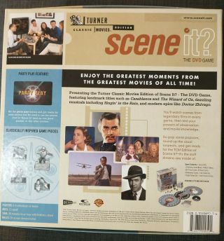 TCM Turner Classic Movies Edition SCENE IT? DVD Game.  Complete. 3