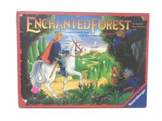 Vtg Ravensburger Enchanted Forest Board Game 1994 100 Complete Guc