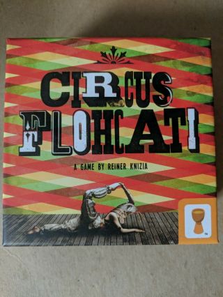 Circus Flohcati Card Game - Rare
