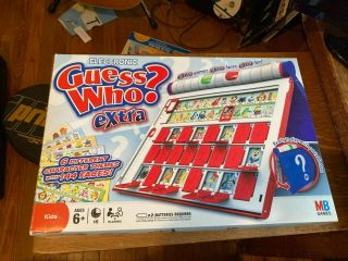 Electronic Guess Who Extra Game? - Milton Bradley - Great -